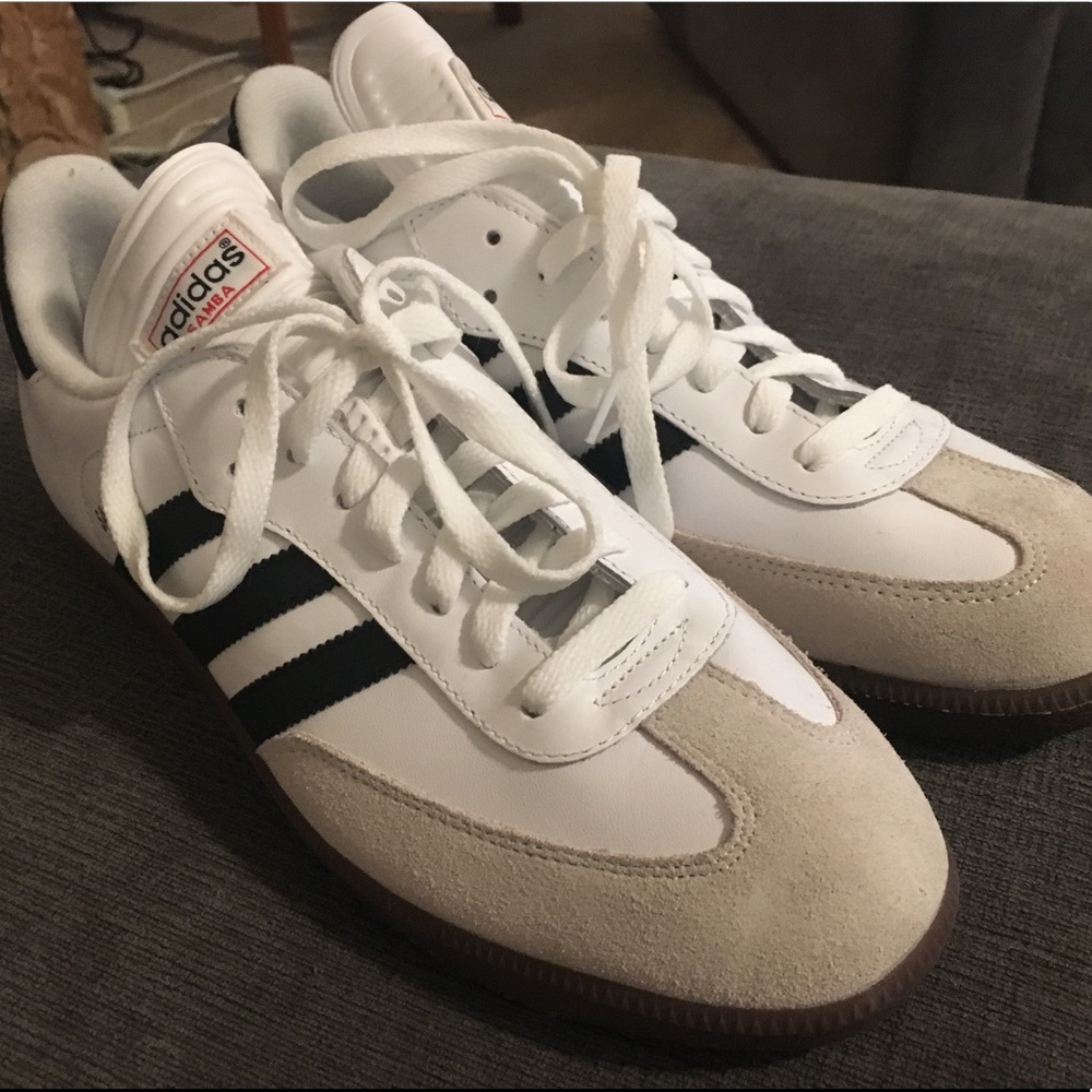 Adidas Samba Classic, white, men's 11.5